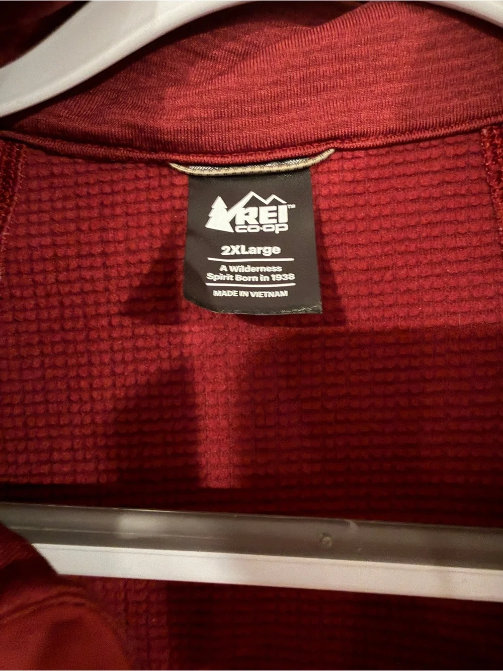 REI Women's Red Full-Zip Utility Jacket
